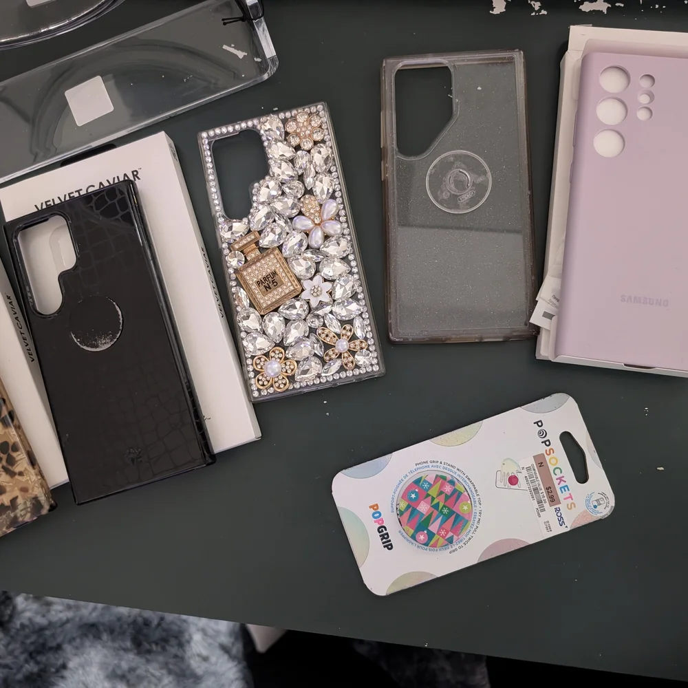 Samsung Galaxy Protective Cases Black and Purple